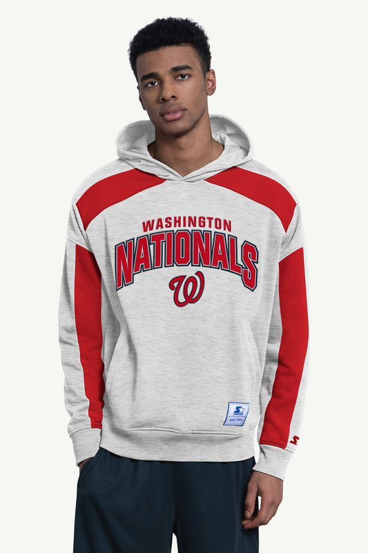 Starter MENS WASHINGTON NATIONALS PRO SET HOODIE