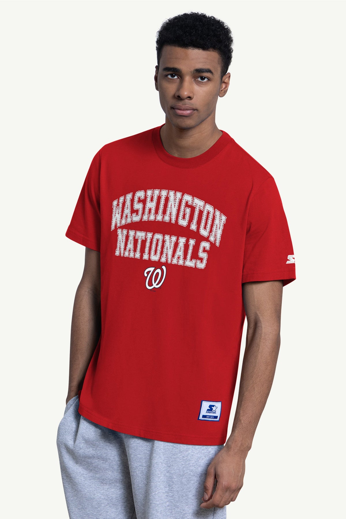 Starter MENS WASHINGTON NATIONALS CORNERBACK SHORT SLEEVE T SHIRT