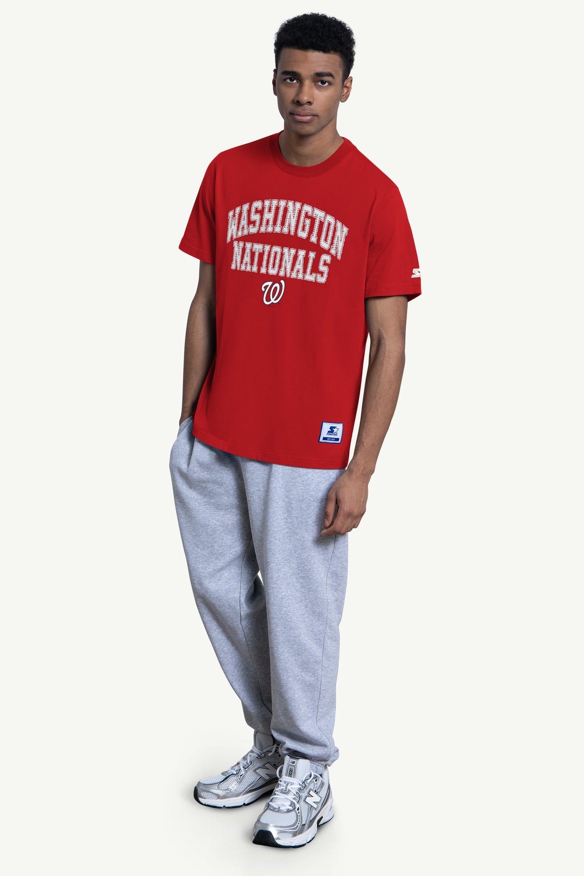 Starter MENS WASHINGTON NATIONALS CORNERBACK SHORT SLEEVE T SHIRT