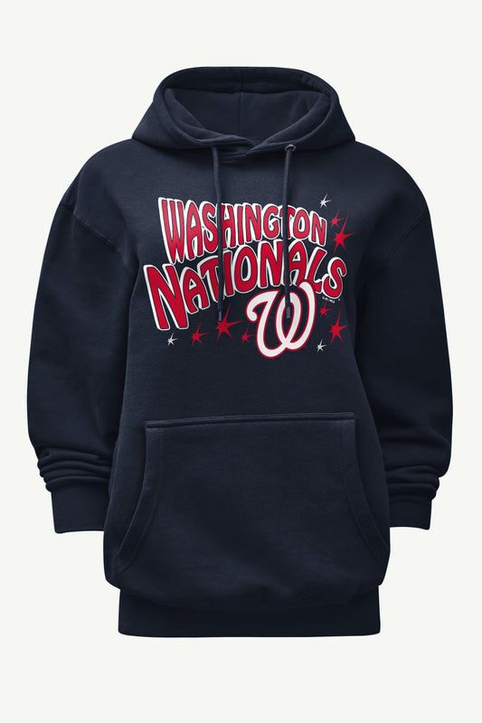 Starter WOMENS WASHINGTON NATIONALS FIREWORKS HOODIE