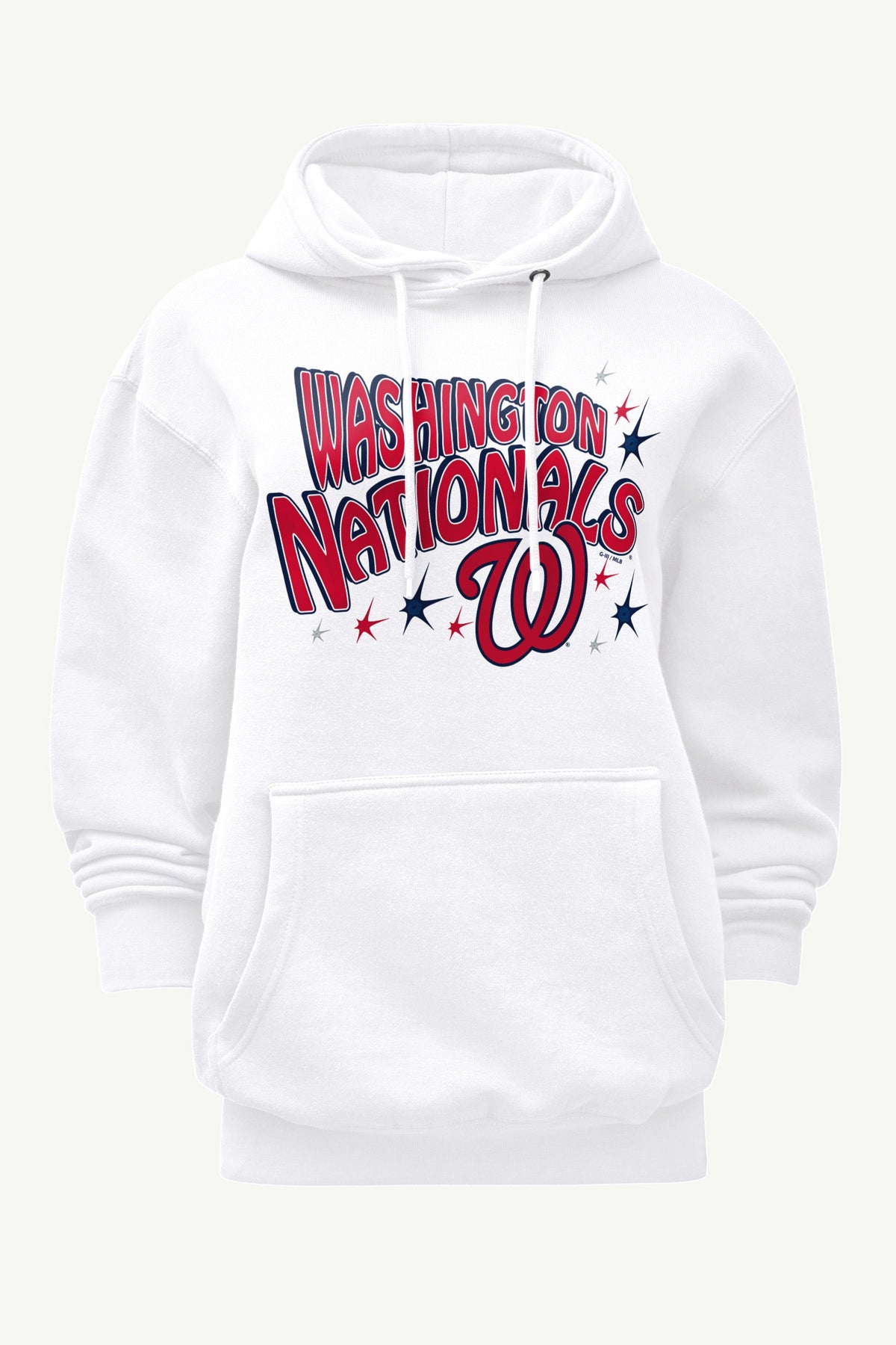 Starter WOMENS WASHINGTON NATIONALS FIREWORKS HOODIE