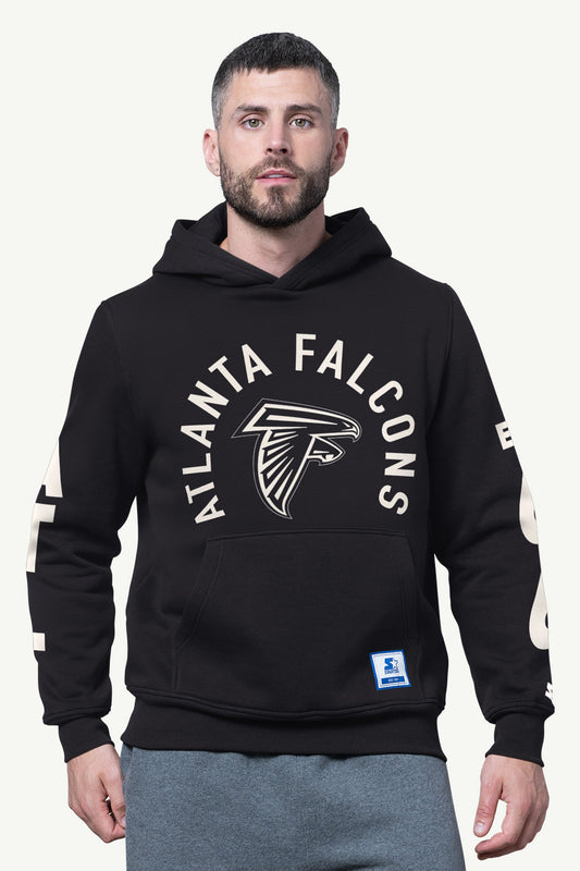 Starter MENS ATLANTA FALCONS HANDOFF FLEECE HOODIE