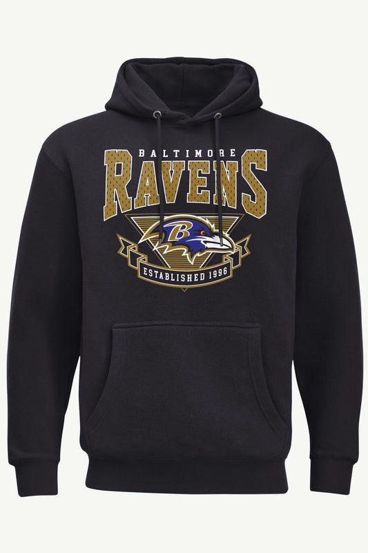 Starter MENS BALTIMORE RAVENS 80's INSPIRED HOODIE