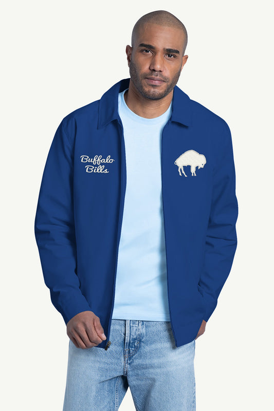 Starter MENS BUFFALO BILLS FRANCHISE FULL ZIP JACKET