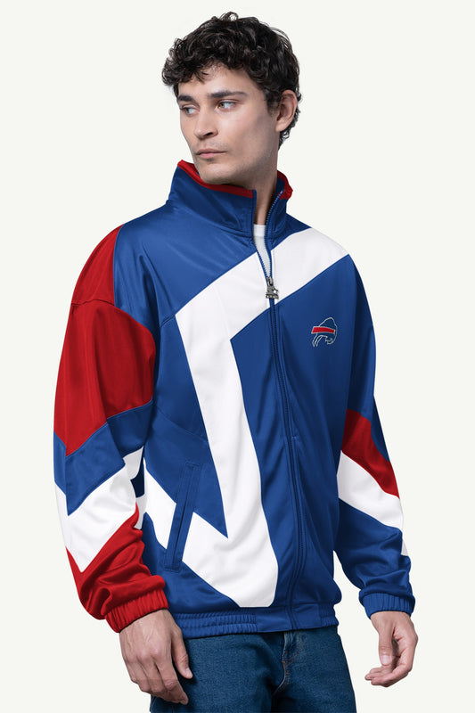 Starter MENS BUFFALO BILLS STARLIGHT TRACK JACKET