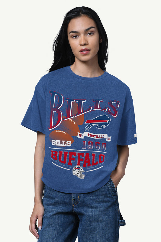 Starter WOMENS BUFFALO BILLS HALL OF FAME T SHIRT