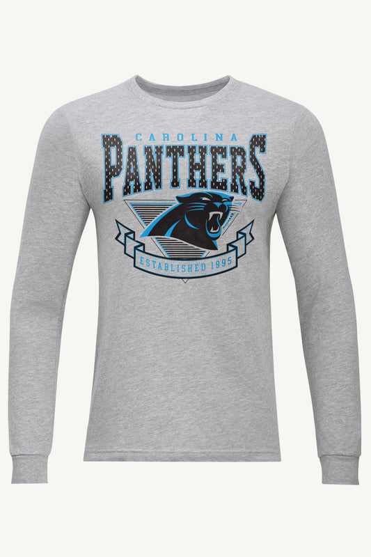 Starter MENS CAROLINA PANTHERS 80's INSPIRED LONG SLEEVE T SHIRT