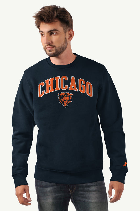 Starter MENS CHICAGO BEARS PULLOVER SWEATSHIRT