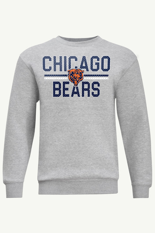 Starter MENS CHICAGO BEARS MESH LOOK SWEATSHIRT