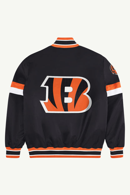 Starter CINCINNATI BENGALS HOME GAME VARSITY JACKET