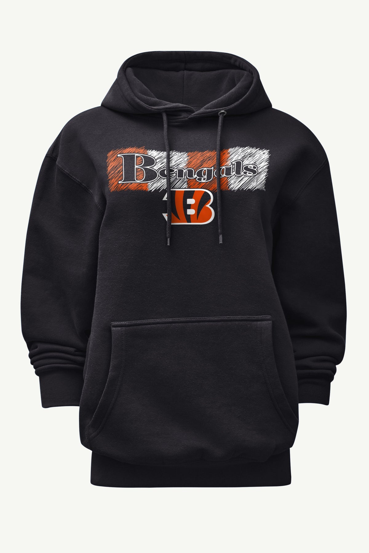 Starter WOMENS CINCINATI BENGALS COLOR SHADING HOODIE