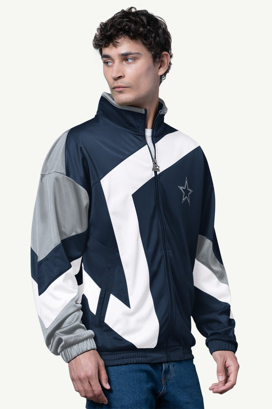 Starter MENS DALLAS COWBOYS STARLIGHT TRACK JACKET