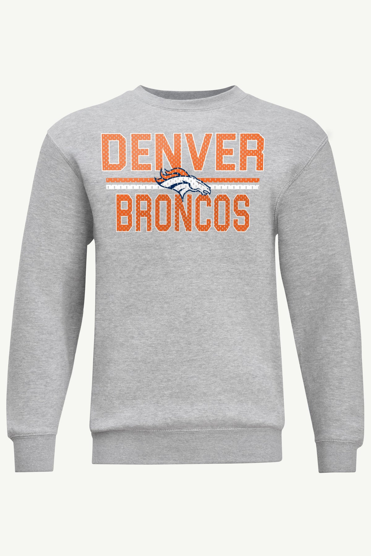 Starter MENS DENVER BRONCOS MESH LOOK SWEATSHIRT