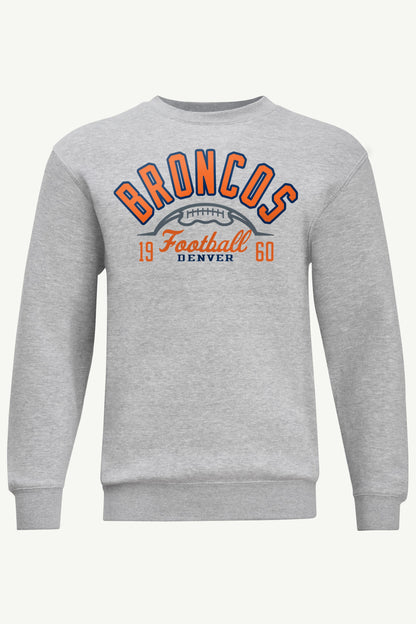 Starter MENS DENVER BRONCOS HALF BALL SWEATSHIRT