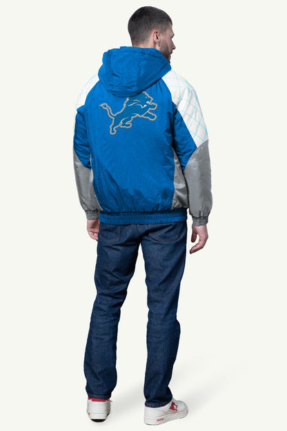 Starter MENS DETROIT LIONS NYLON JACKET