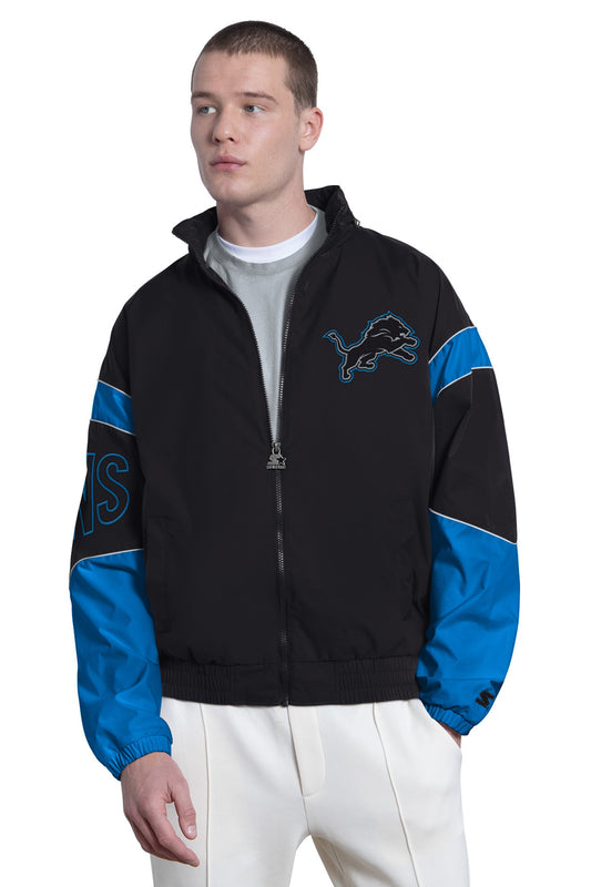 Starter MENS DETROIT LIONS THE GUST FULL ZIP JACKET