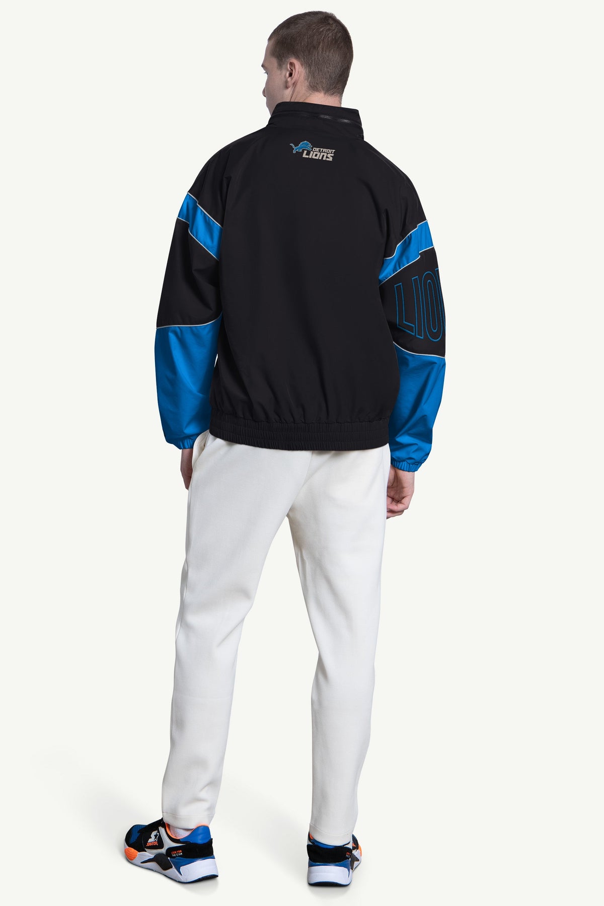 Starter MENS DETROIT LIONS THE GUST FULL ZIP JACKET