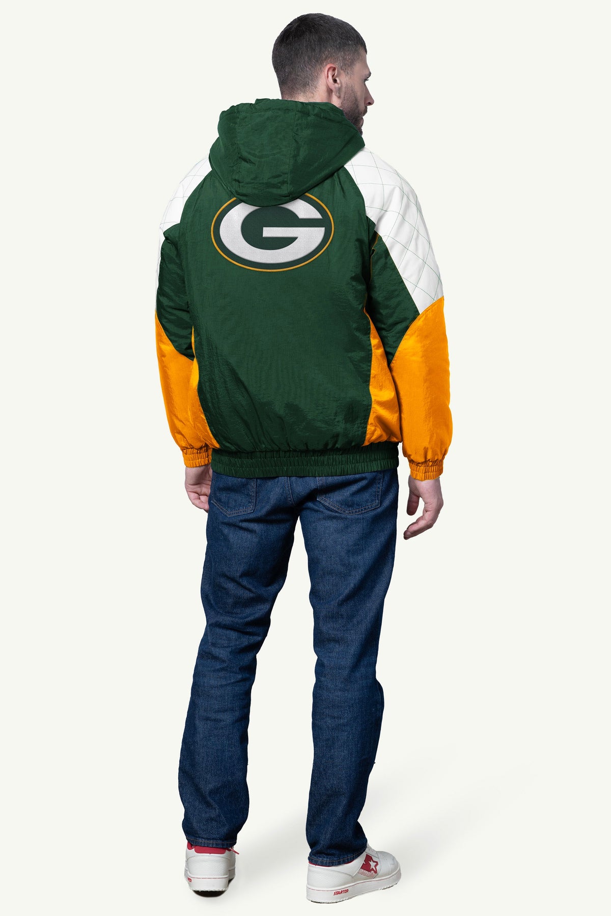 Starter MENS GREEN BAY PACKERS NYLON JACKET