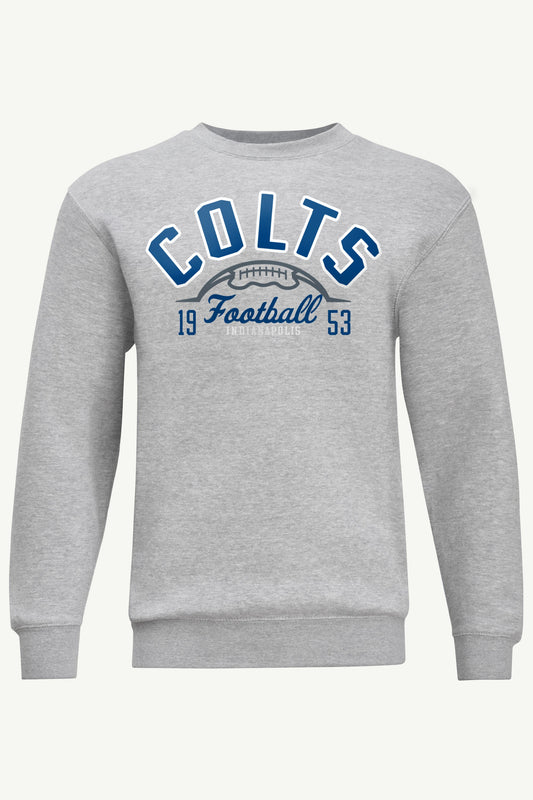 Starter MENS INDIANAPOLIS COLTS HALF BALL SWEATSHIRT