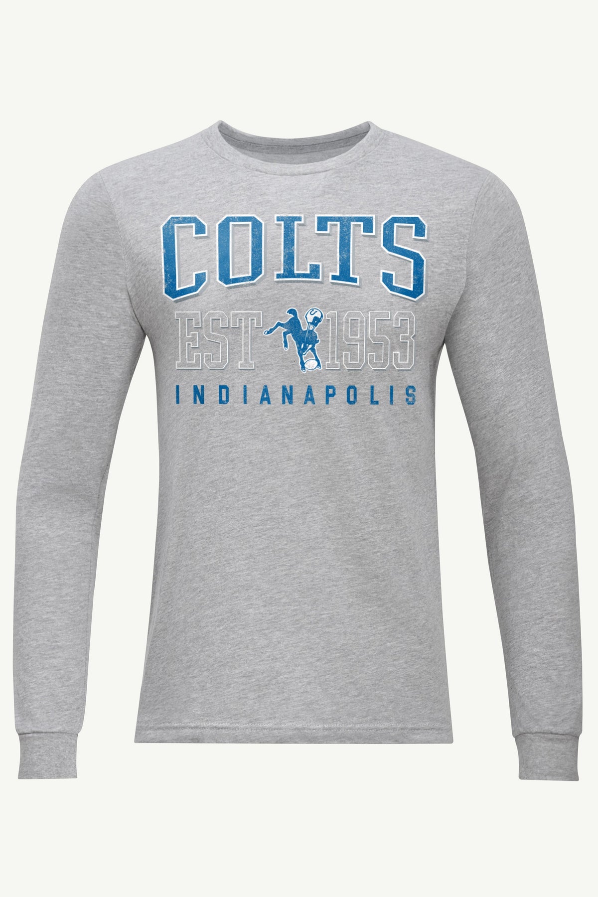 Starter MENS INDIANAPOLIS COLTS RETRO LONG SLEEVE T SHIRT