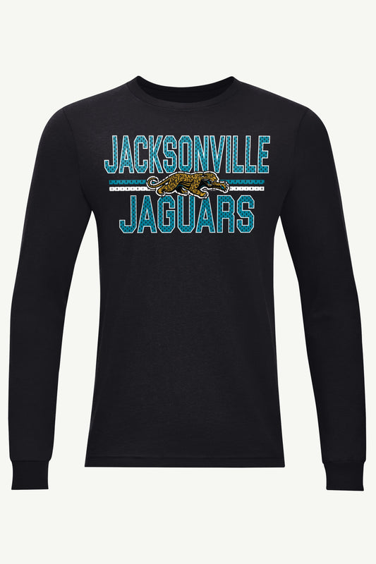 Starter MENS JACKSONVILLE JAGUARS MESH LOOK RETRO LONG SLEEVE T SHIRT