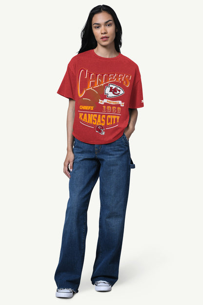 Starter WOMENS KANSAS CITY CHIEFS HALL OF FAME T SHIRT