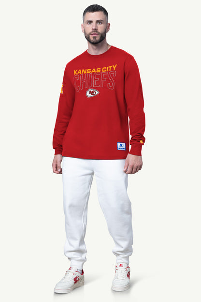 Starter MENS KANSAS CITY CHIEFS LONG SLEEVE