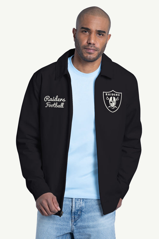 Starter MENS LAS VEGAS RAIDERS FRANCHISE FULL ZIP JACKET