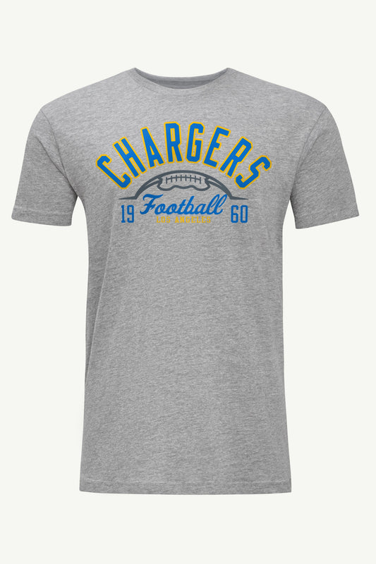 Starter MENS LOS ANGELES CHARGERS HALF BALL T SHIRT