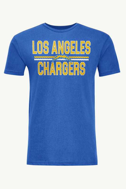 Starter MENS LOS ANGELES CHARGERS MESH LOOK T SHIRT