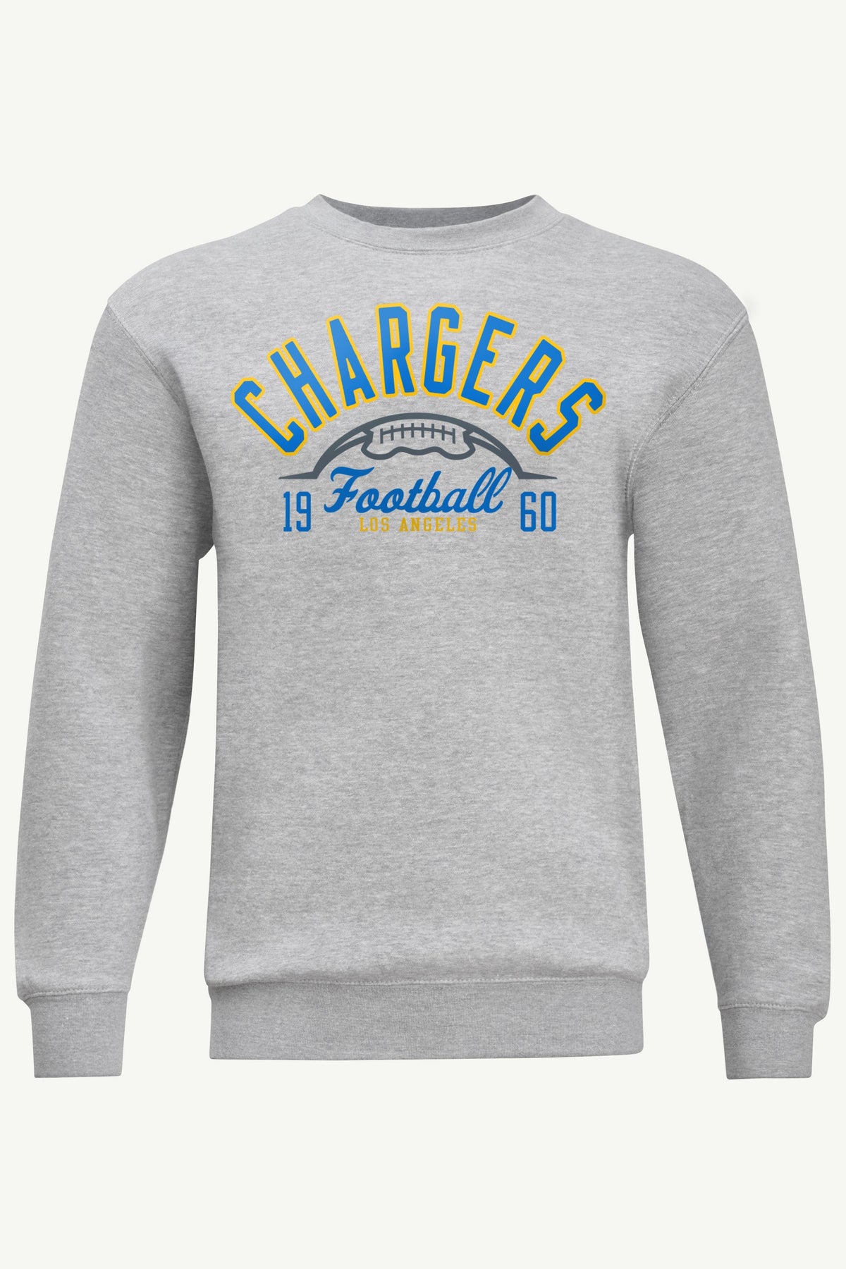 Starter MENS LOS ANGELES CHARGERS HALF BALL SWEATSHIRT