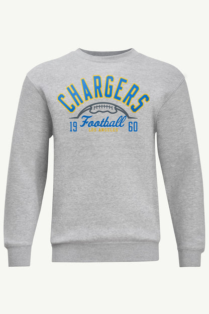 Starter MENS LOS ANGELES CHARGERS HALF BALL SWEATSHIRT