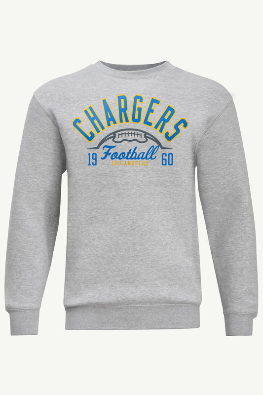 Starter MENS LOS ANGELES CHARGERS HALF BALL SWEATSHIRT