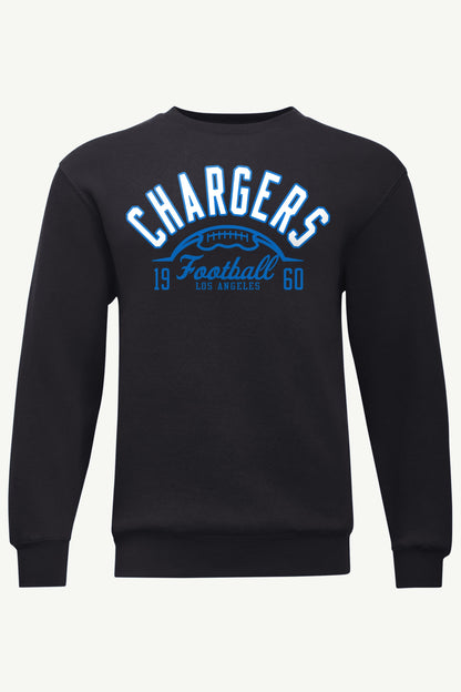 Starter MENS LOS ANGELES CHARGERS HALF BALL SWEATSHIRT