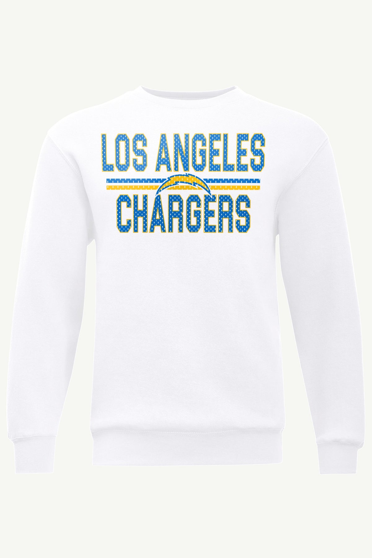 Starter MENS LOS ANGELES CHARGERS MESH LOOK SWEATSHIRT