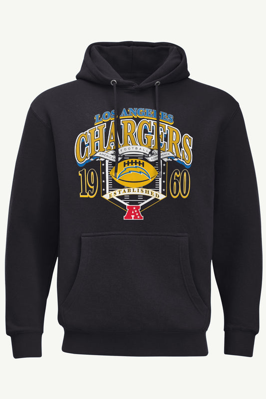 Starter MENS LOS ANGELES CHARGERS 80s INSPIRED FIELD HOODIE