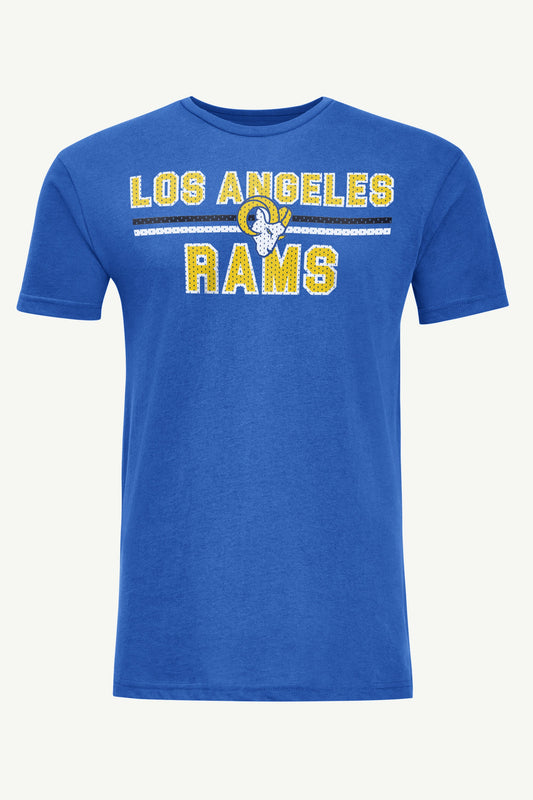 Starter MENS LOS ANGELES RAMS MESH LOOK T SHIRT