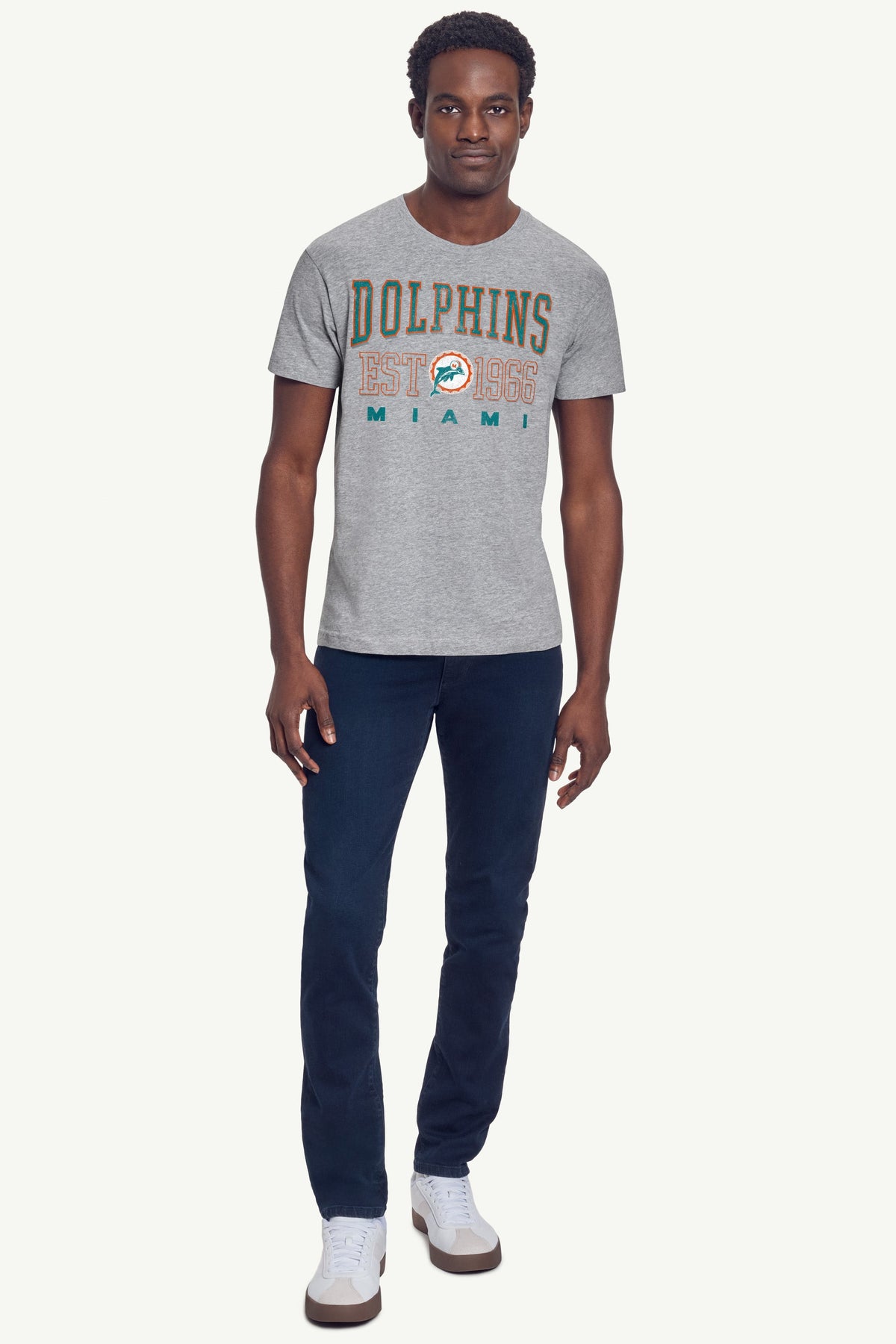 Starter MENS MIAMI DOLPHINS RETRO T SHIRT