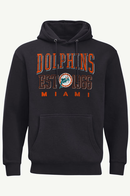 Starter MENS MIAMI DOLPHINS RETRO HOODIE