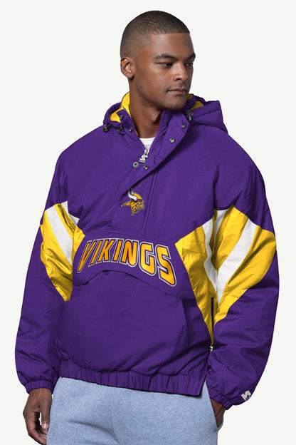 Starter MENS MINNESOTA VIKINGS CLASSIC BREAKAWAY JACKET