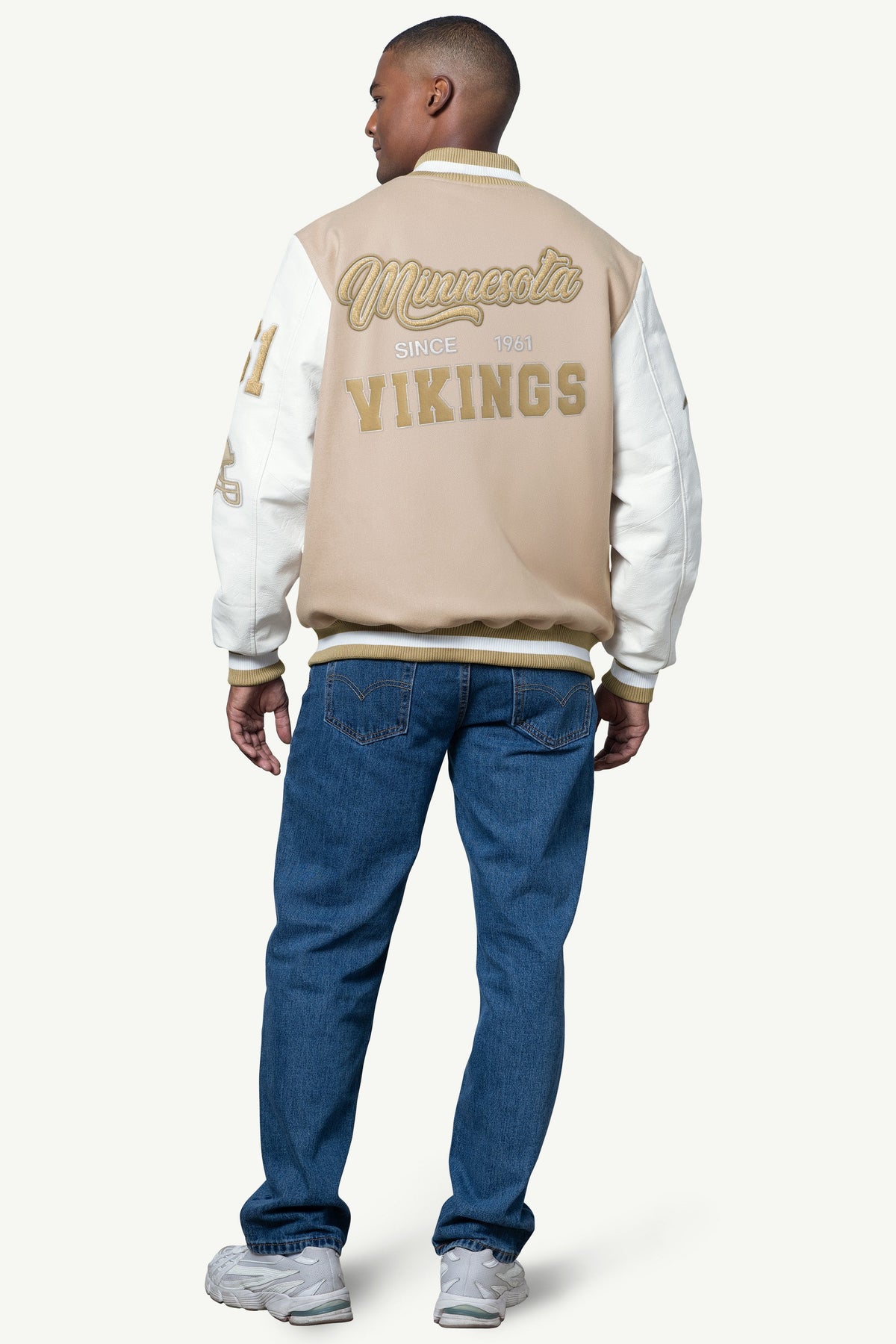 Starter MENS MINNESOTA VIKINGS VARSITY JACKET