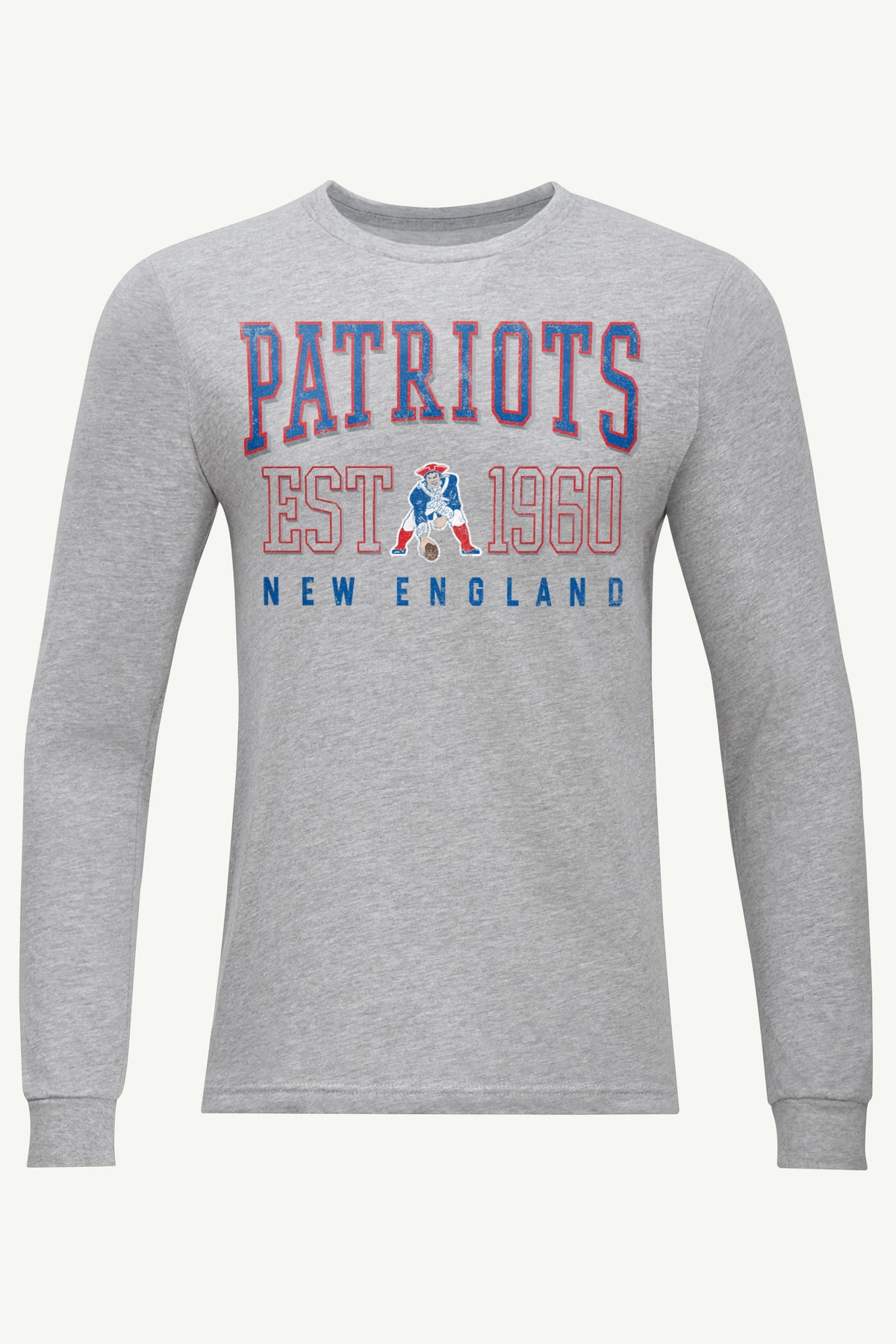 Starter MENS NEW ENGLAND PATRIOTS RETRO LONG SLEEVE T SHIRT