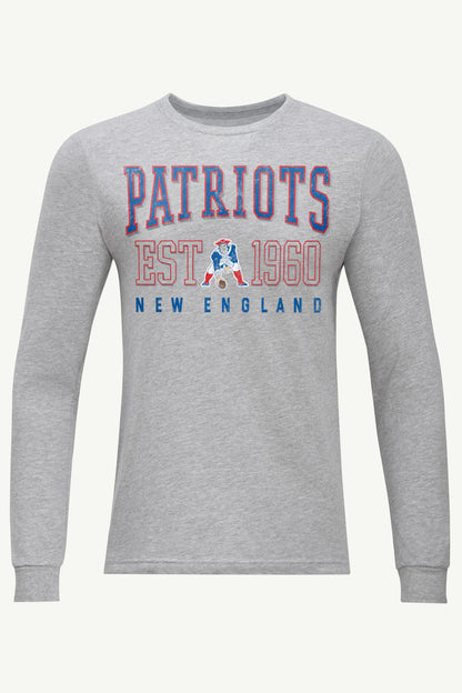 Starter MENS NEW ENGLAND PATRIOTS RETRO LONG SLEEVE T SHIRT