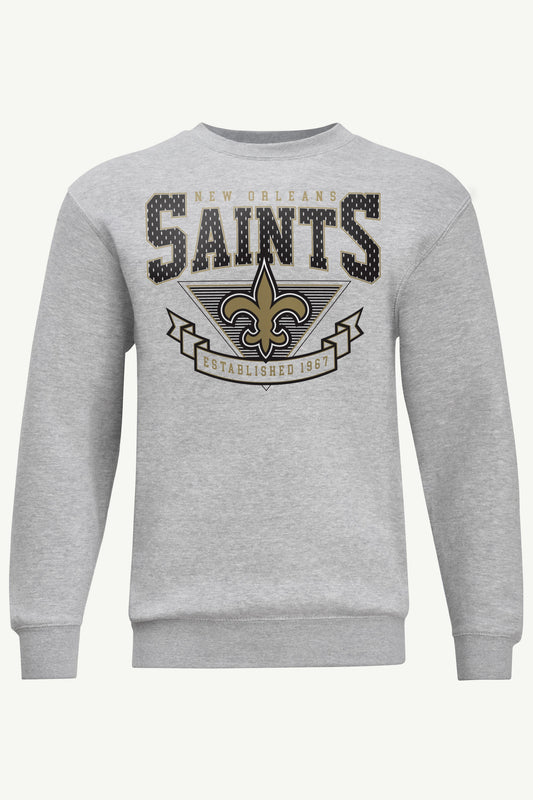 Starter MENS NEW ORLEANS SAINTS 80's INSPIRED SWEATSHIRT
