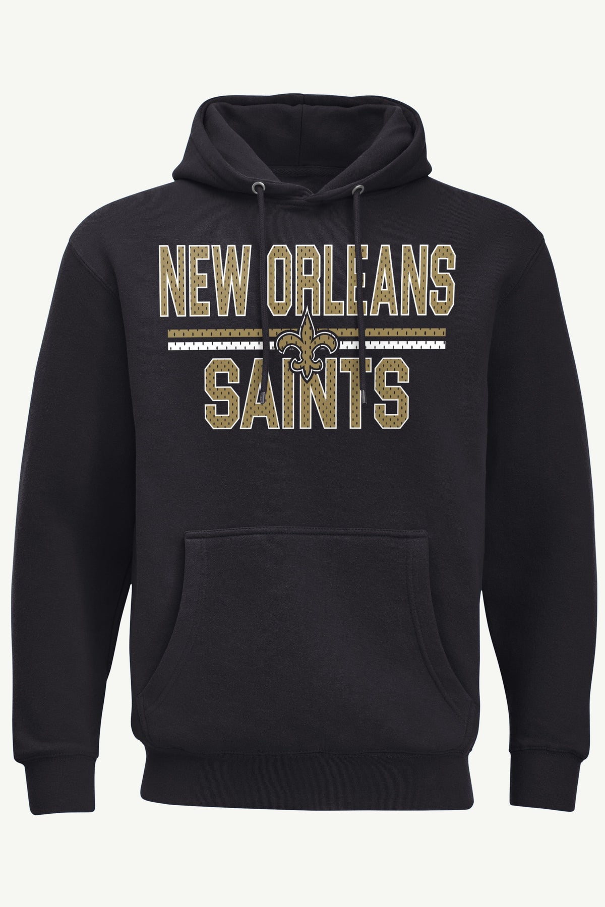 Starter MENS NEW ORLEANS SAINTS MESH LOOK HOODIE
