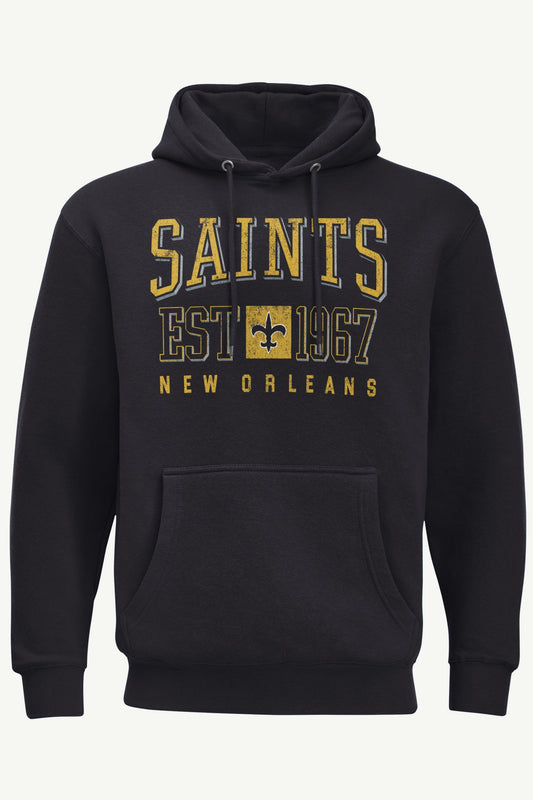Starter MENS NEW ORLEANS SAINTS RETRO HOODIE