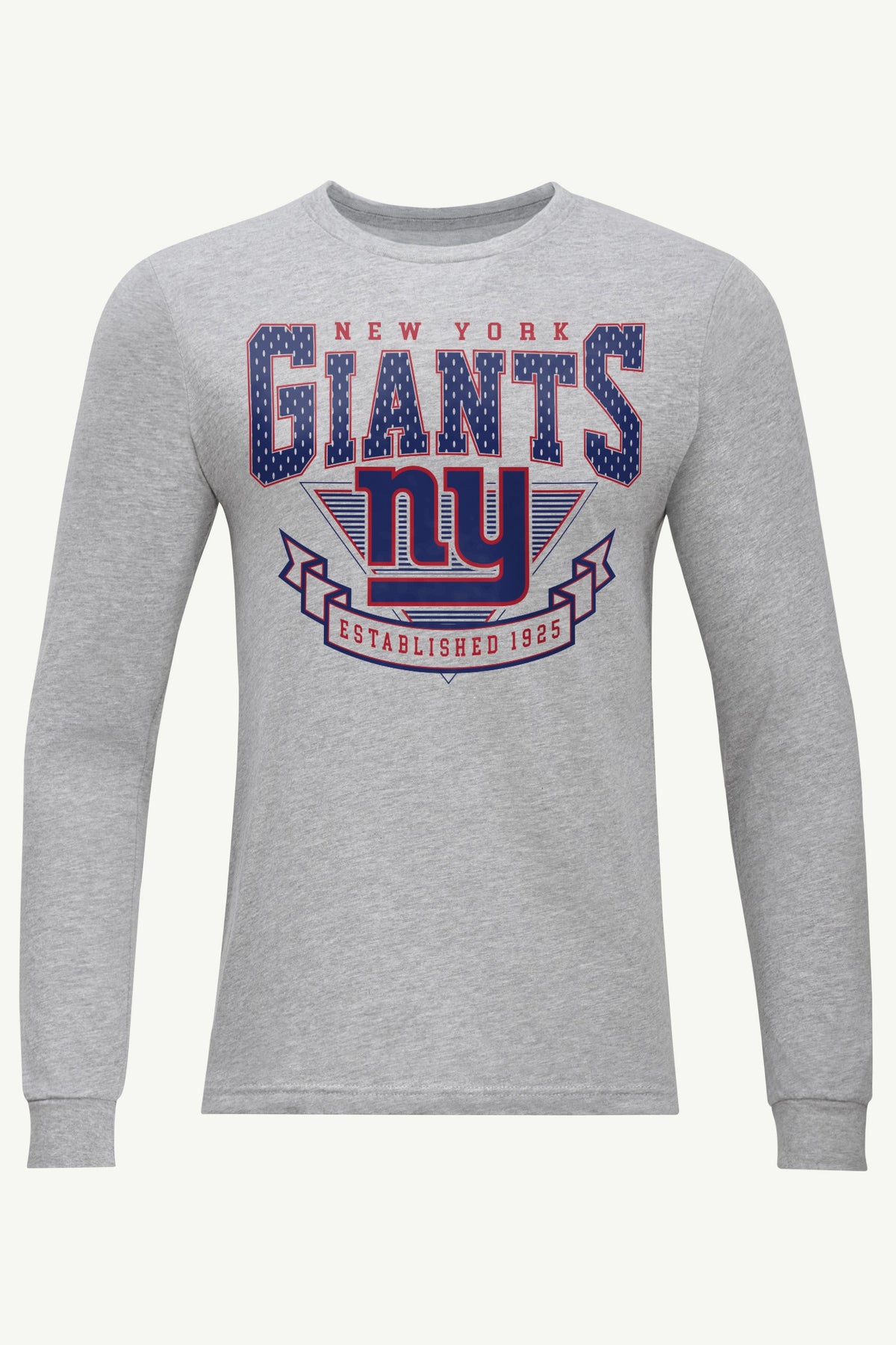 Starter MENS NEW YORK GIANTS 80's INSPIRED LONG SLEEVE T SHIRT