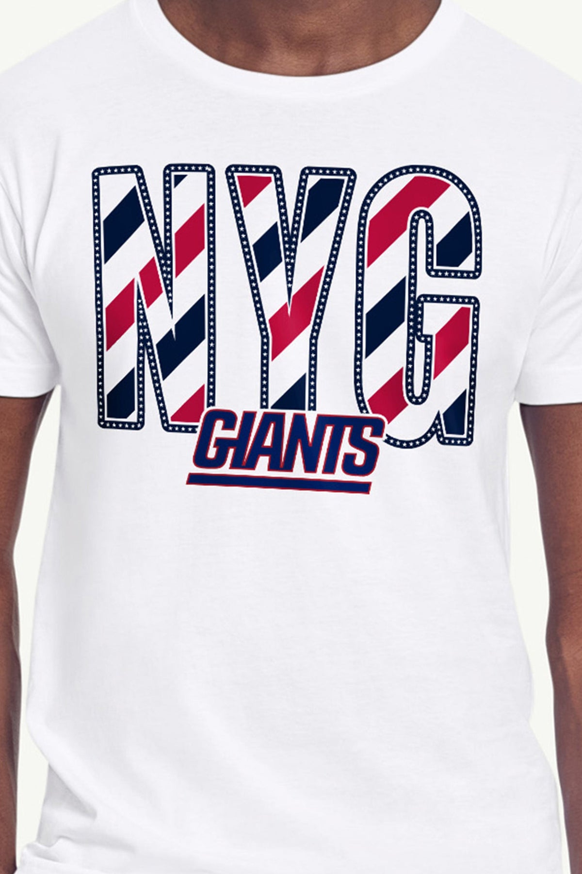 Starter MENS NEW YORK GIANTS STARS AND STRIPES T SHIRT