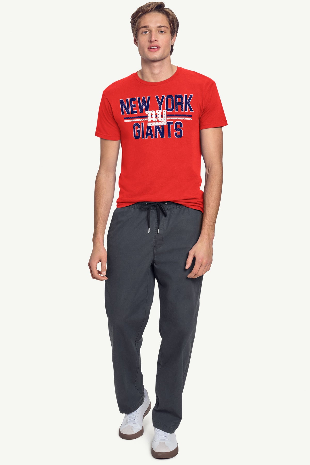 Starter MENS NEW YORK GIANTS MESH LOOK T SHIRT