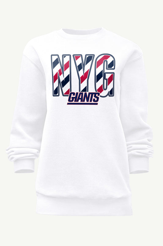 Starter WOMENS NEW YORK GIANTS STARS AND STRIPES SWEATSHIRT